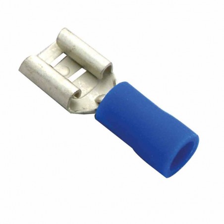 Cosses x10 ISO 25MM² clips femelle 63MM blanc uv10