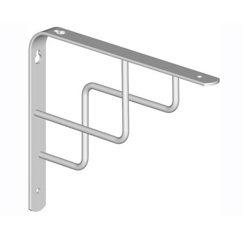 Console Roxy 230x180 acier blanc