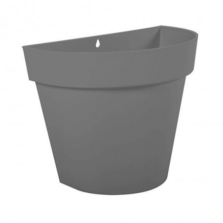 Pot de fleur mural D.25cm gris galet uc6 -  - meilleure qualité