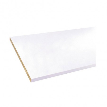 Tablette Panneau mélaminé blanc 2500x500x18mm2 chants