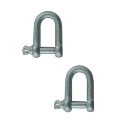 Manille D8 droite estampé CE std A-Z x2 box15