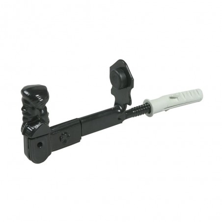 Arret tête de bergere à visser stop noir