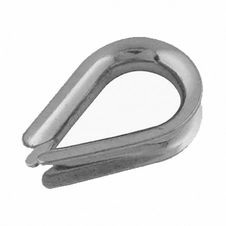 Cosse coeur 6 inox AISI 316 x2box5