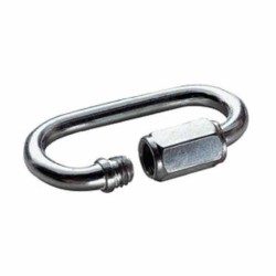 Maillon D4 à visser estampé acier zingué x5 box15