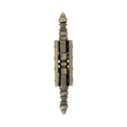 Charnière univ de style 70x119 acier bronzé x2