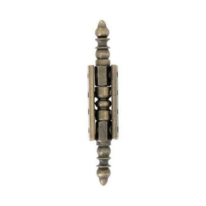 Charnière univ de style 70x119 acier bronzé x2