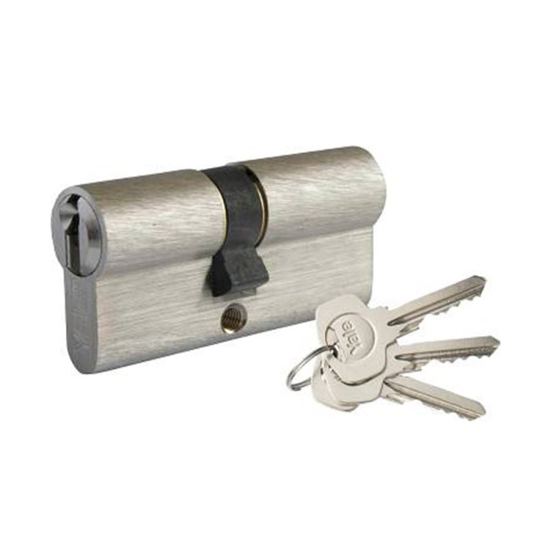 Cylindre 30x40 nickelé avec 5G série 500+ Yale