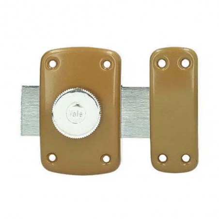 Verrou Bt-Cyl 40mm D23 marron Yale