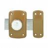 Verrou Bt-Cyl 40mm D23 marron Yale