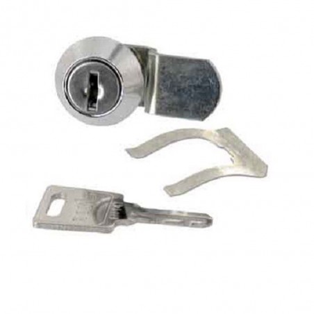 Serrure boîte aux lettres D17mm acier zingué