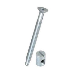 Vis assemblage TF D6x70 acier zingué x4