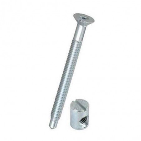 Vis assemblage TF D6x70 acier zingué x4