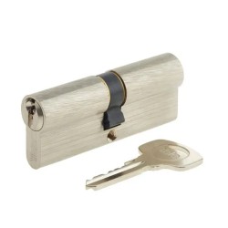 Cylindre 40x40 nickelé avec série 500+ YALE