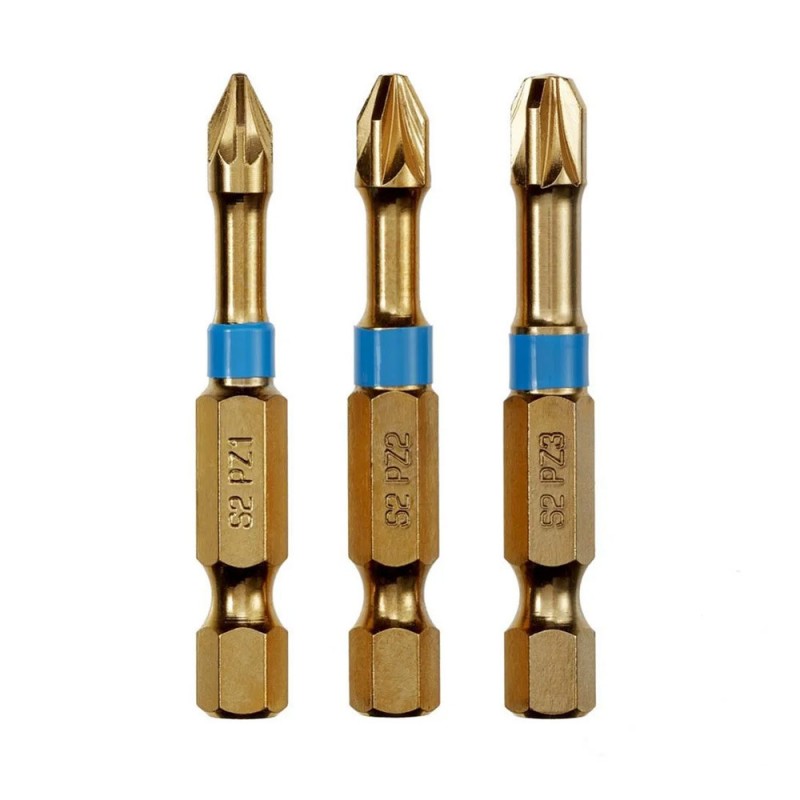 Embouts PZ1+PZ2+PZ3 50mm bagués