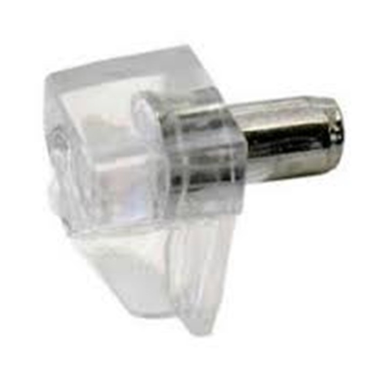 Taquet D4 plastique transparent x8