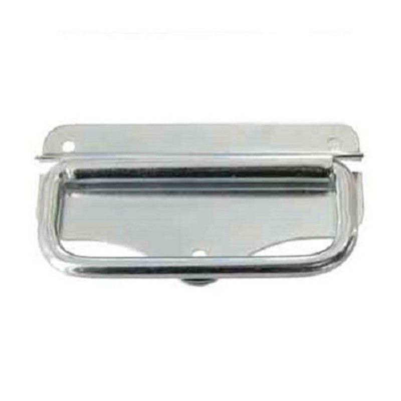 Poignée de malle 100mm acier zingué x2