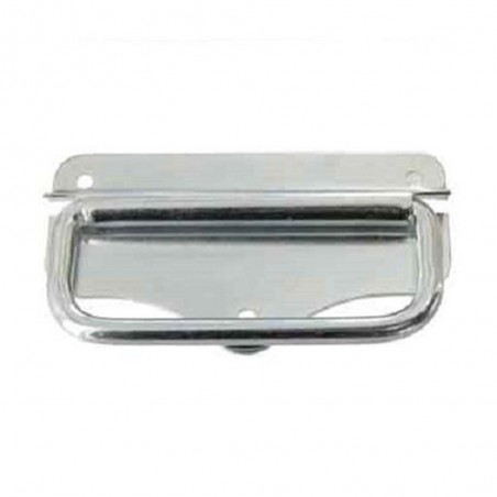 Poignée de malle 100mm acier zingué x2