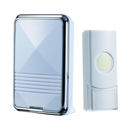 Carillon sans fil 200m blanc