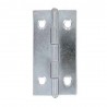 Charnières x2 70x40mm acier zingué