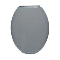 Abattant WC Gris foncé frein de chute PP 18 declipsable uc4