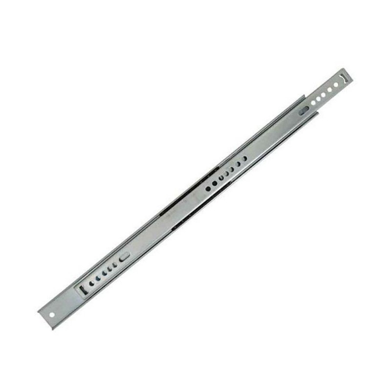 Coulisses x2 à billes 27x310mm acier zingué Vynex