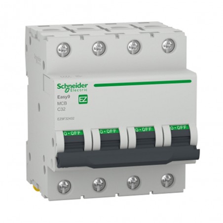 Disjoncteur 4P 4500 A C 32A