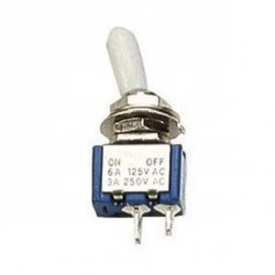 Interrupteur lévier mini marche-arrêt13X13MM 3A uv4