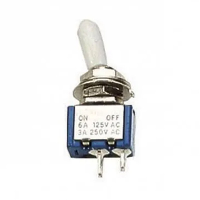 Interrupteur lévier mini marche-arrêt13X13MM 3A uv4