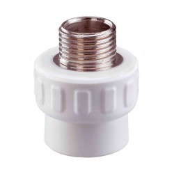 Vanne à bille série lourde double union gris 25*25