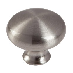 Bouton D30 bombé Mod27 A-nickel satiné UV5