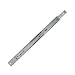 Coulisses x2 à billes 17x280mm acier zingué Vynex