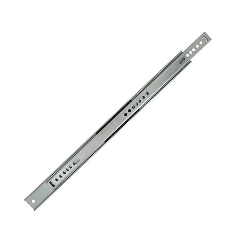 Coulisses x2 à billes 17x280mm acier zingué Vynex