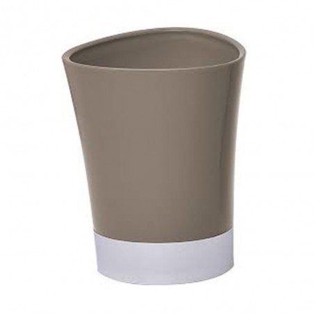 Gobelet de salle de bains taupe PP chromébox12