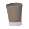 Gobelet de salle de bains taupe PP chromébox12
