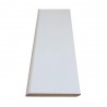 Plinthe arrondie en MDF. REVETU PAPIER BLANC 9 X 68 2M40 10
