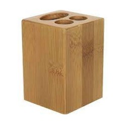 Porte-brosses à dents bambou The Island box12