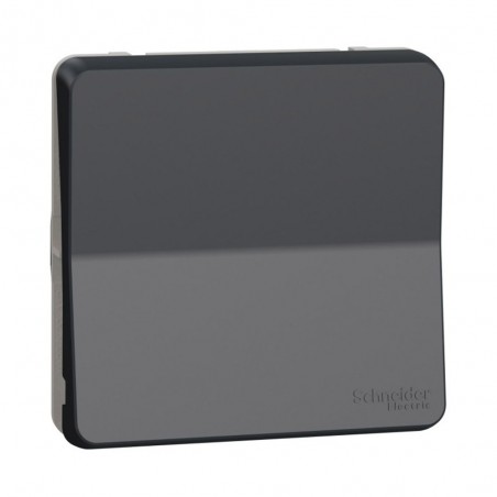 Interrupteur composable IP55 IK08 bouton poussoir gris