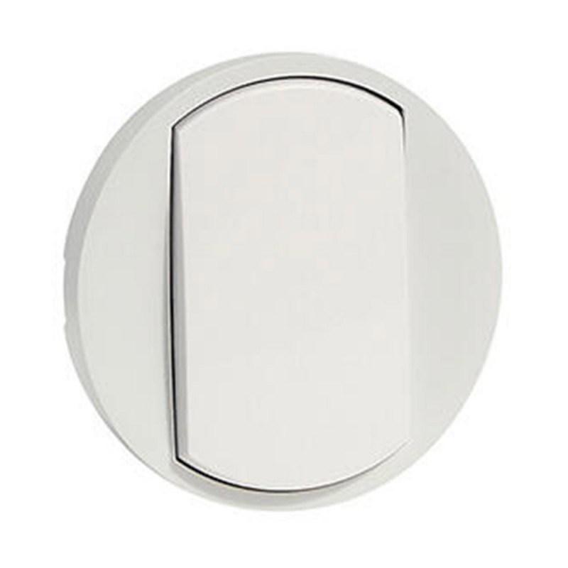 Enjoliveur blanc coupure simple Céliane