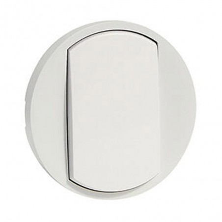 Enjoliveur blanc coupure simple Céliane