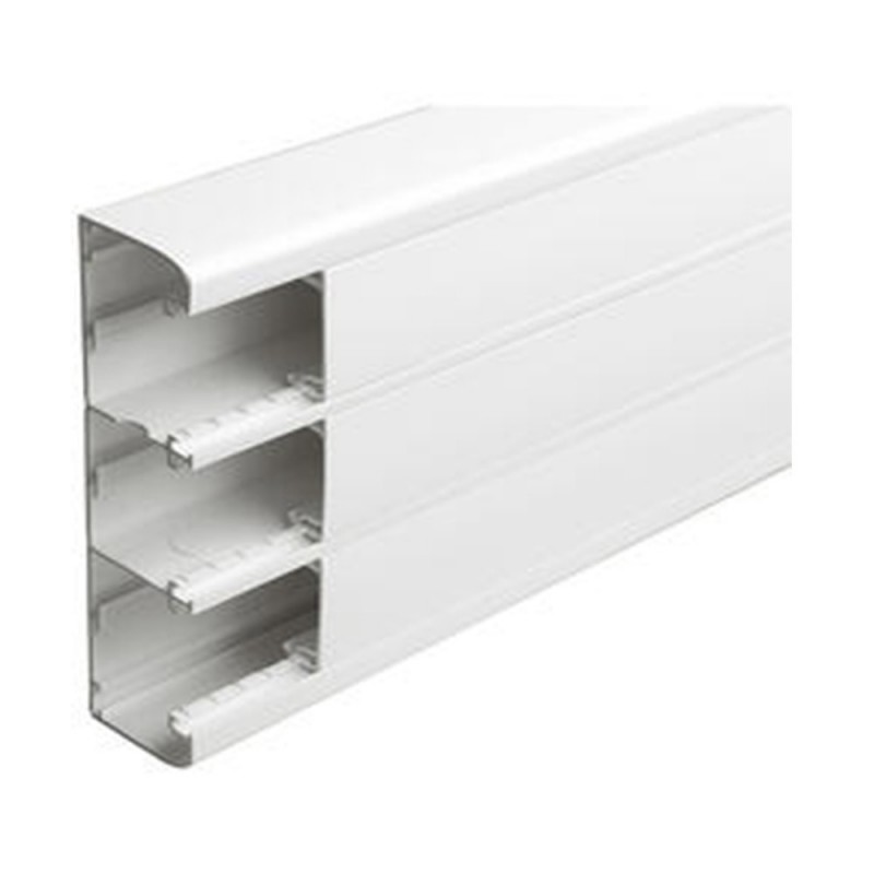 Dérivation plane clip pour moulure 50X80