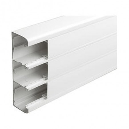 Dérivation plane clip pour moulure 50X80