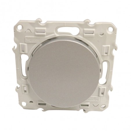 Interrupteur va-et-vient 10A alu Odace