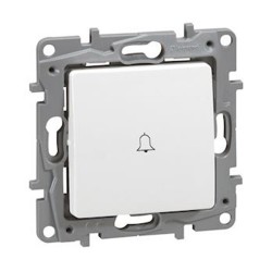 Interrupteur à encastrer Niloe poussoir polyéthylène