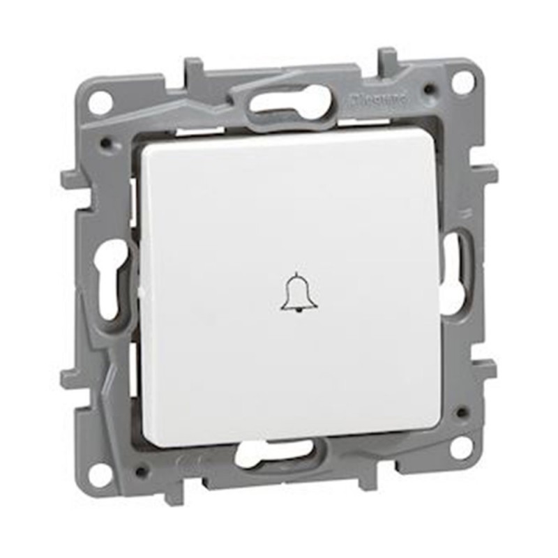 Interrupteur à encastrer Niloe poussoir polyéthylène