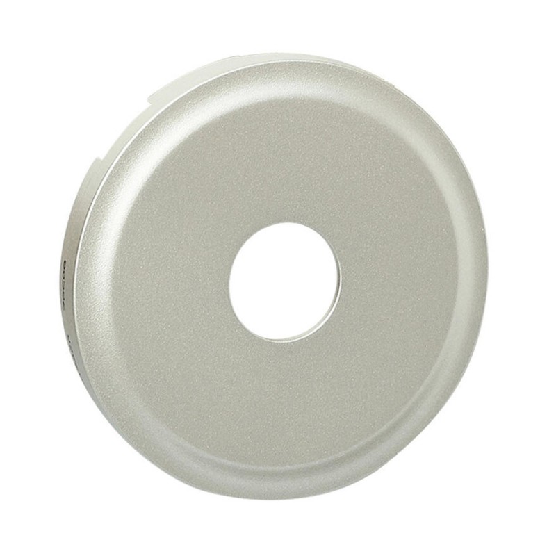 Enjoliveur titane prise simple TV ou sat Céliane*