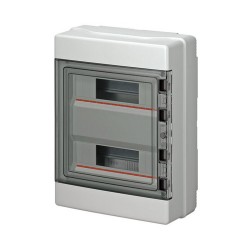 Coffret de distri montage en sailli etanche IP65 24M