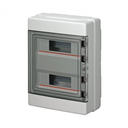 Coffret de distri montage en sailli etanche IP65 24M