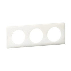 Plaque 3 postes blanc yesterday Céliane*