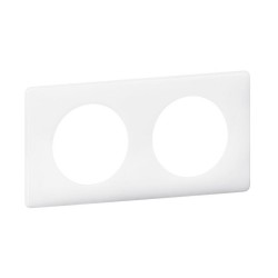 Plaque 2 postes blanc yesterday Céliane*