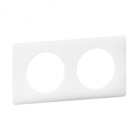 Plaque 2 postes blanc yesterday Céliane*